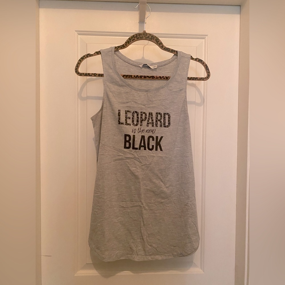 Leopard is the new black tank top